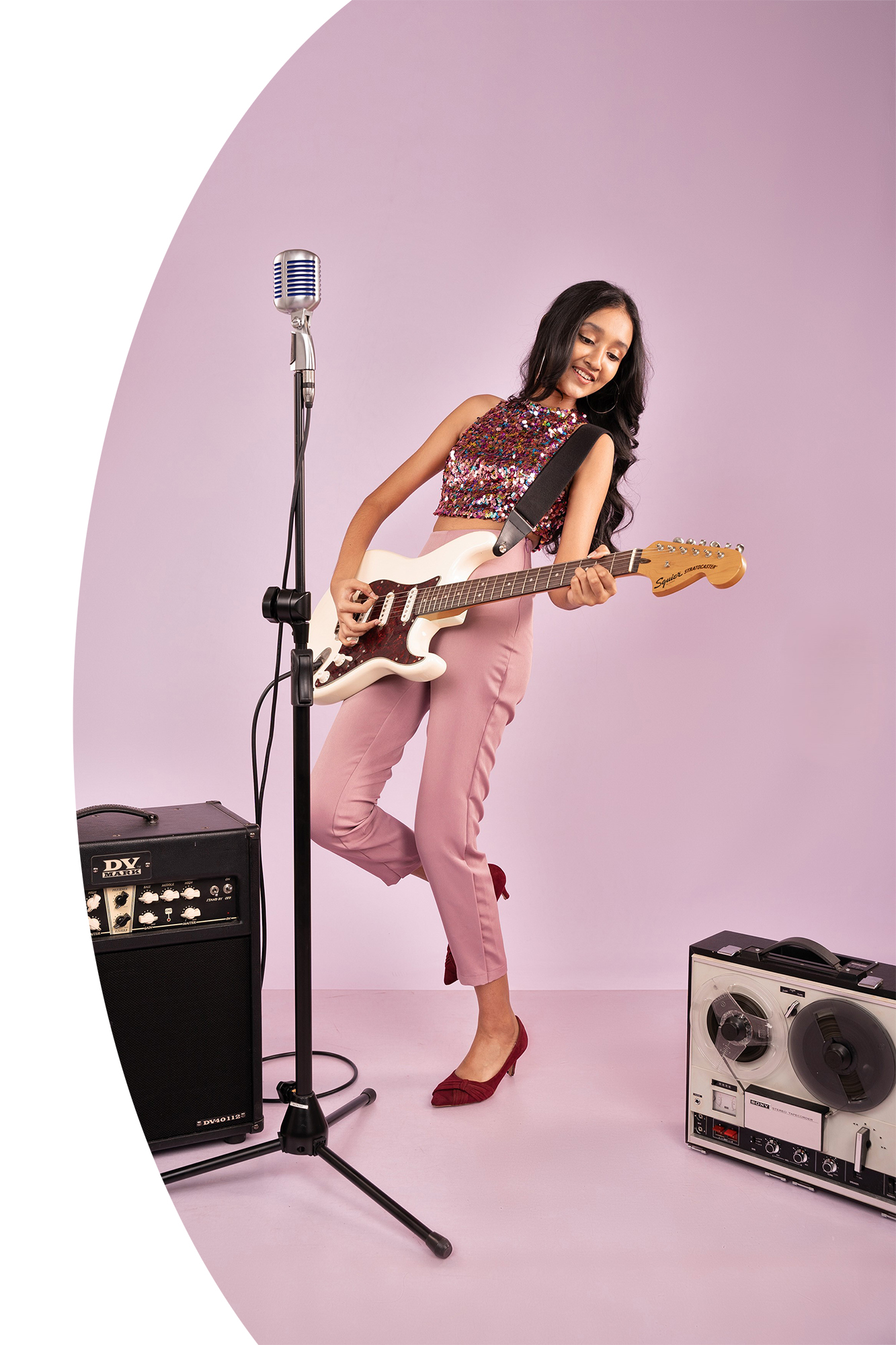 Manethree artistic portrait