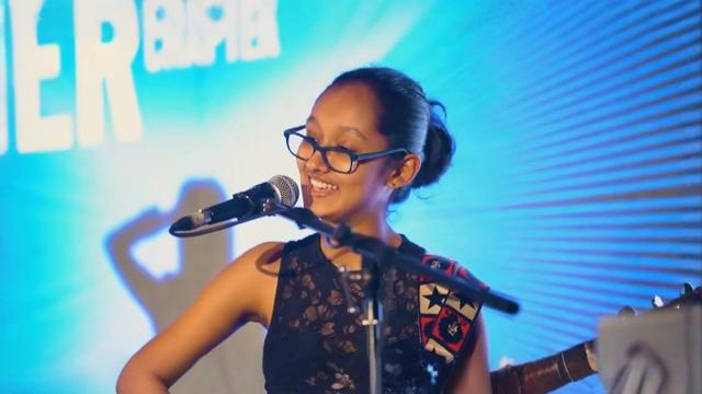 Manethree performs at the Empower Her Campaign